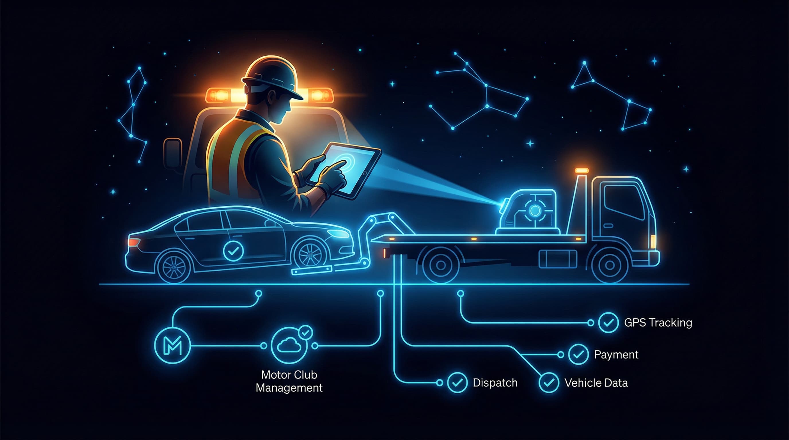 Motor Club Contract Management for Towing Companies